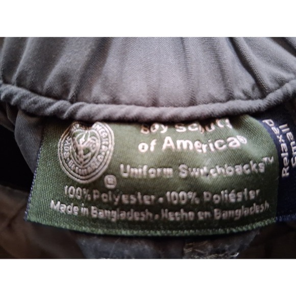 Boy Scouts of America Mens Small 30" Relaxed Convertible Uniform Zip Off Pants‎ - Picture 2 of 12